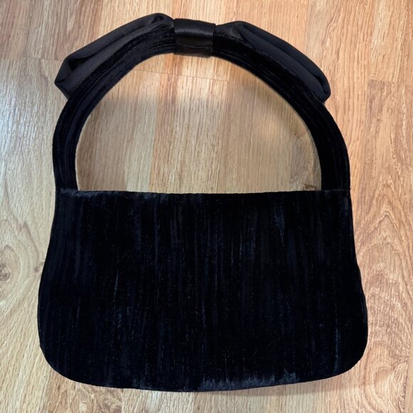 Kate Spade Crushed Velvet Baguette Shoulder Bag - Picture 5 of 5